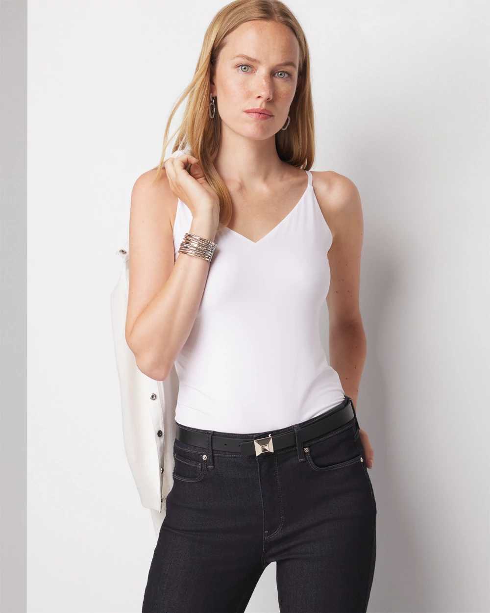 WHBM FORME V Neck Cami